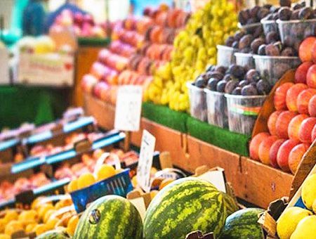 inflación, precios de los alimentos en un mercado