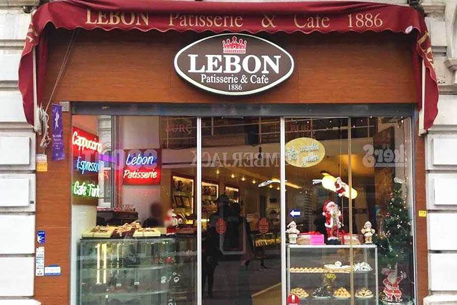 Istanbul, Lebon patisserie, oldest in Turkey
