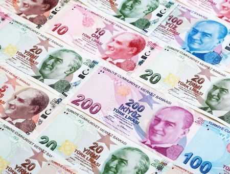 lira turca, billetes