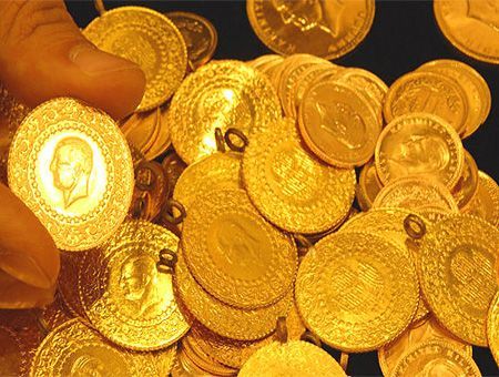 monedas de oro en Turquía
