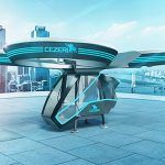 prototipo del Cezeri, el coche volador turco