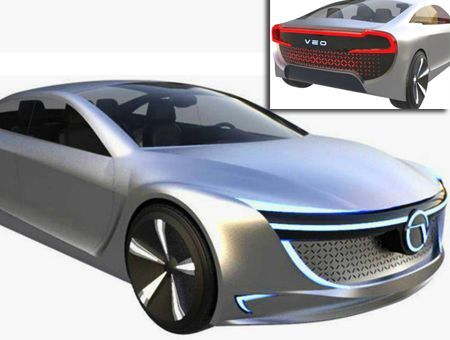 prototipo del coche eléctrico turco (VEO)