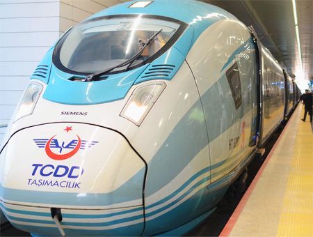 tren de alta velocidad de Turquía