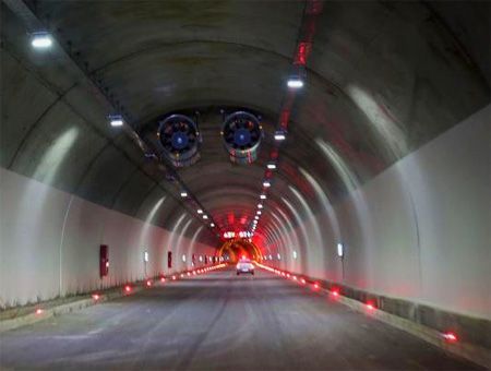 túnel, carretera, comunicaciones