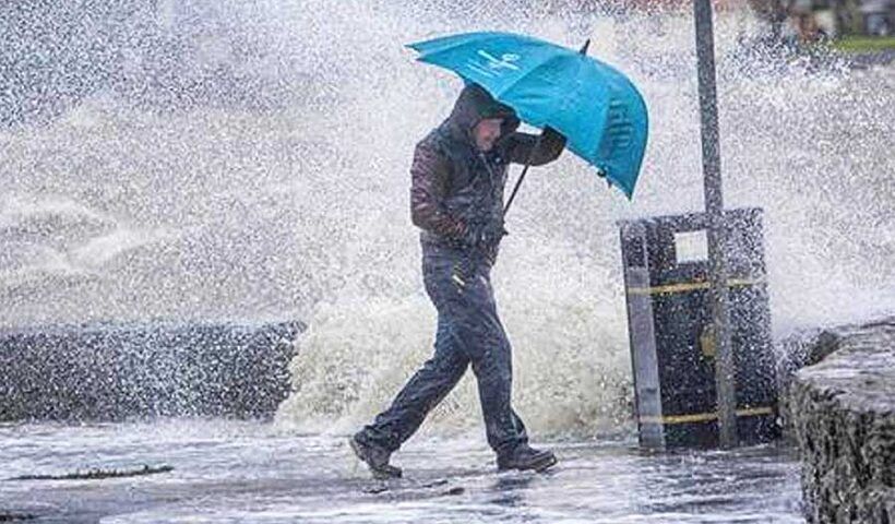 Turkey, rain and wind storm