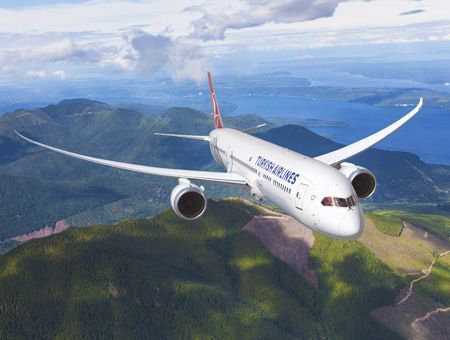 Turkish Airlines, avión Boeing 787