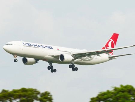 Turkish Airlines, avión de pasajeros