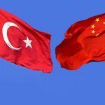 Turquía y China, banderas