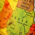 Africa, Turkish map of North Sudan