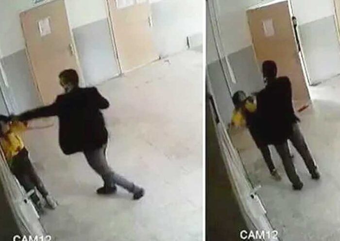 Turkey, teacher beats student