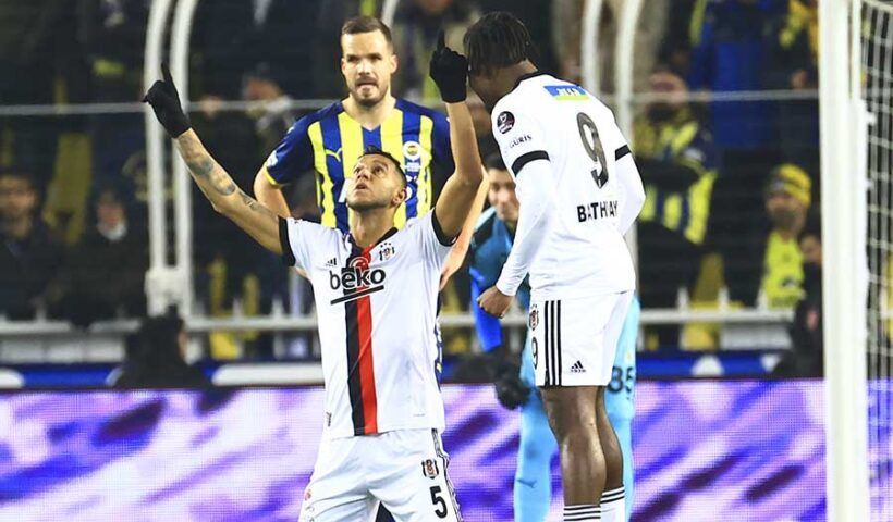 Turkish League, derby between Fenerbahçe and Beşiktaş