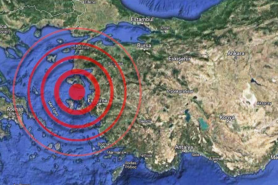 Turquía, terremoto, seísmo en İzmir