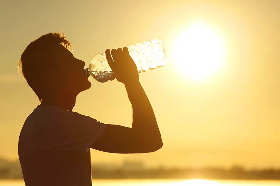 climate change, heat and temperatures