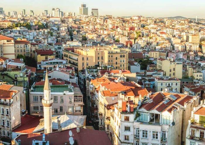 Istanbul, houses and buildings