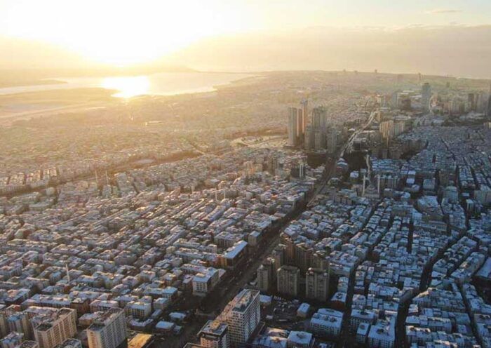 Istanbul under snow