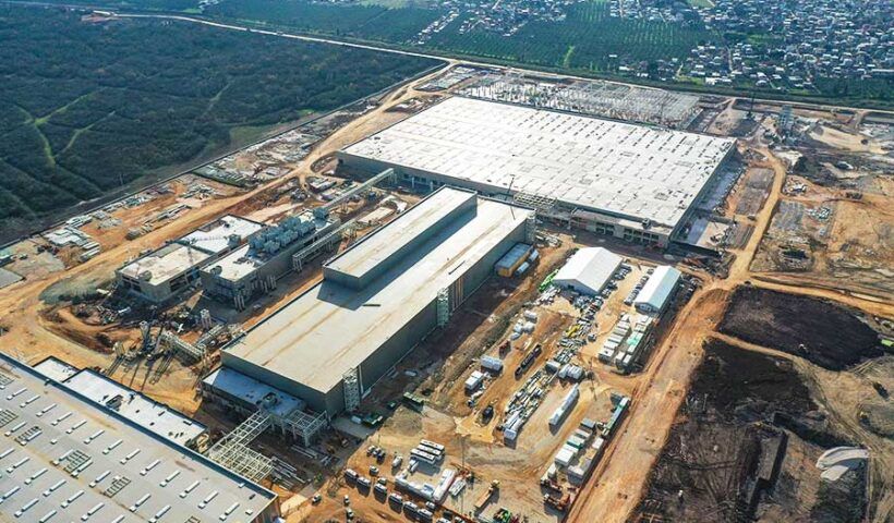 Turkey, electric cars battery factory in Gemlik