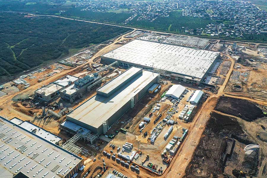 Turkey, electric cars battery factory in Gemlik