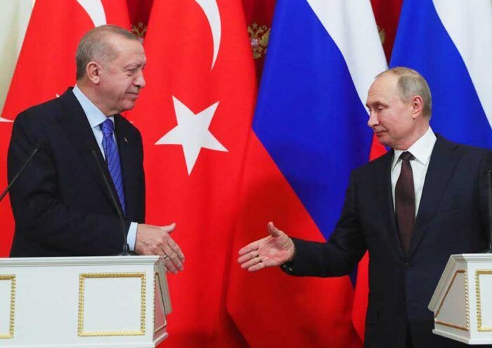 Turkey's Erdoğan, Russia's Putin