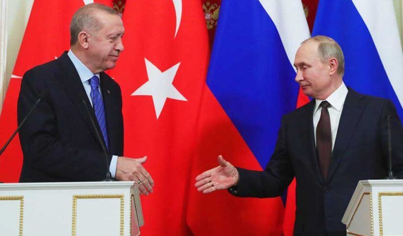 Turkey's Erdoğan, Russia's Putin
