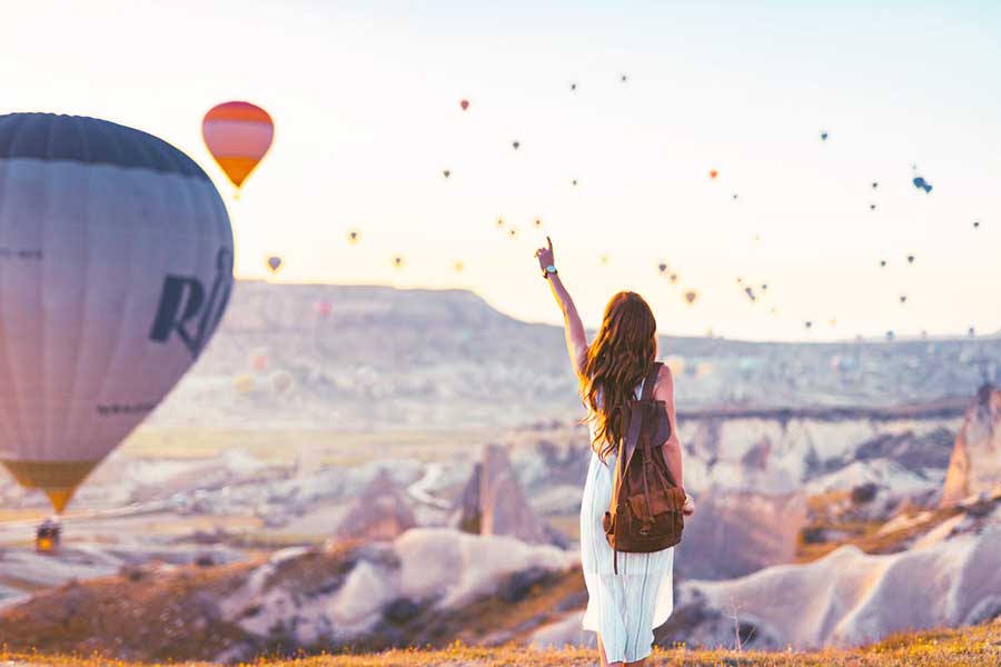Turkey, tourism in Cappadocia