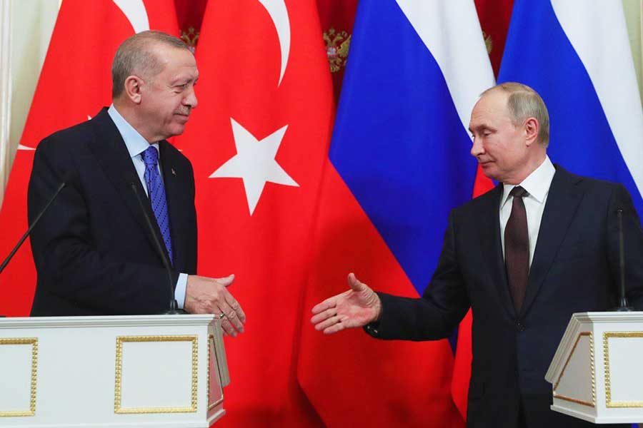 Turquía y Erdoğan, Rusia y Putin