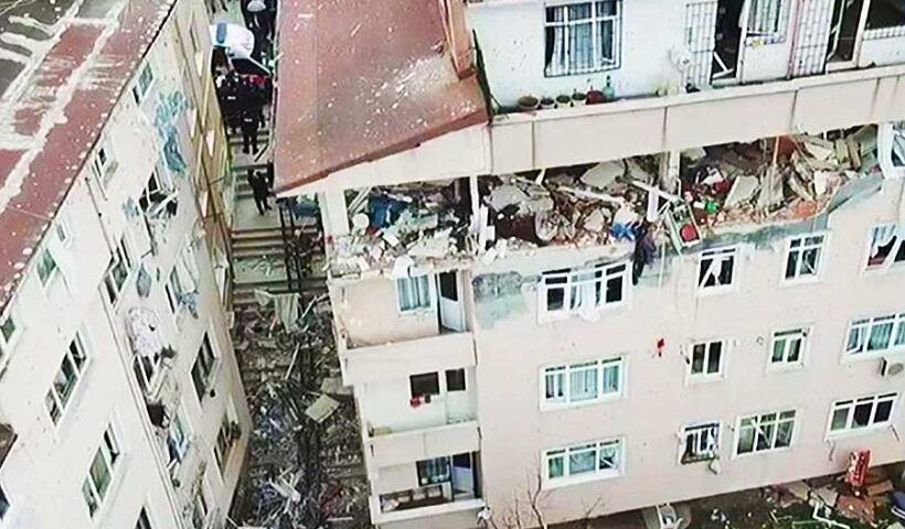 Istanbul, gas explosion