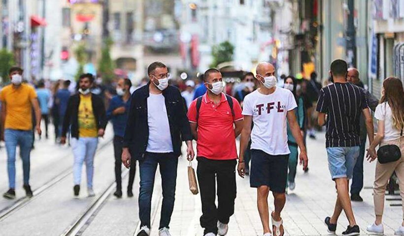 Istanbul, streets during the pandemic
