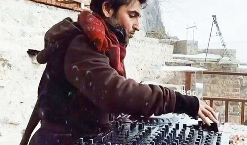 Turkey, DJ concert at Sümela Monastery