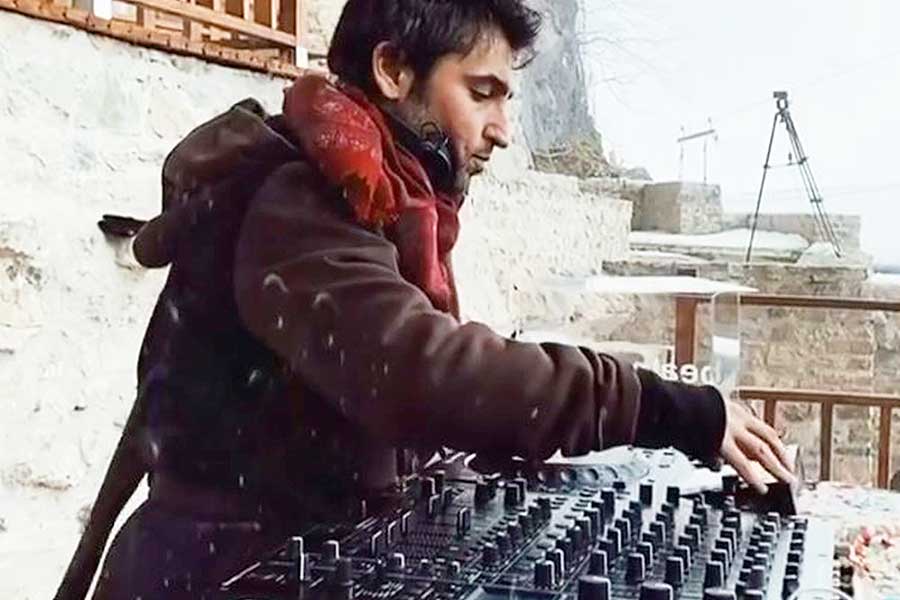 Turkey, DJ concert at Sümela Monastery