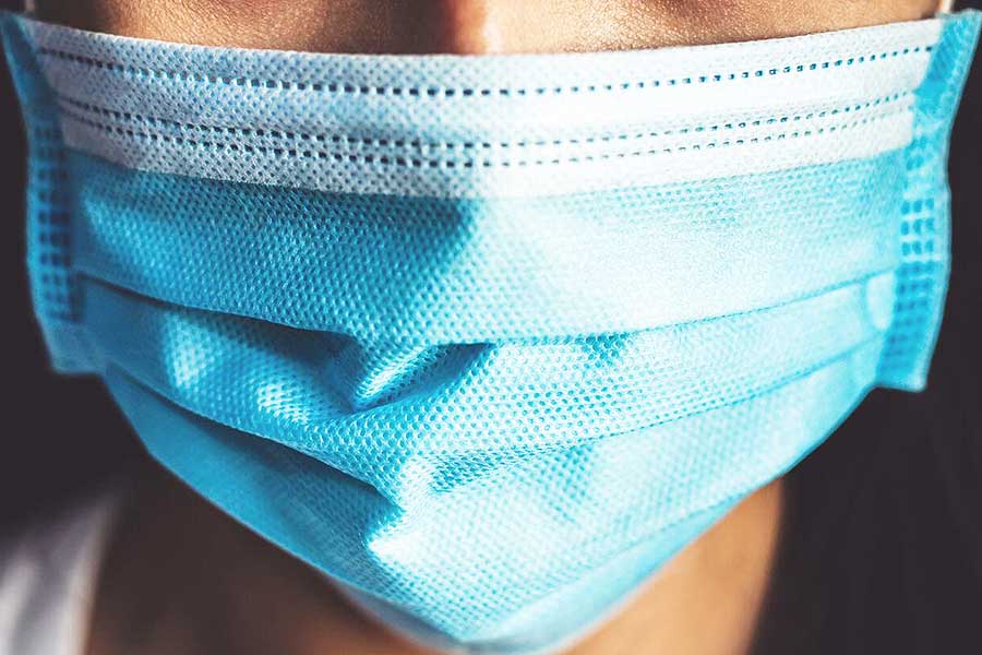 coronavirus pandemic, face mask