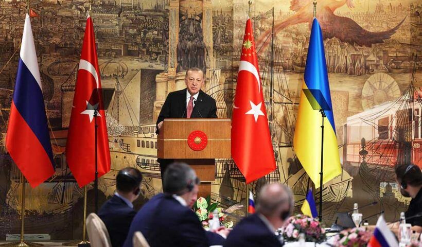 Erdoğan, peace talks between Russia and Ukraine