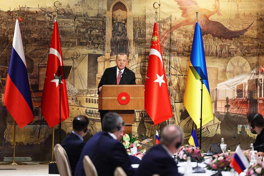 Erdoğan, peace talks between Russia and Ukraine