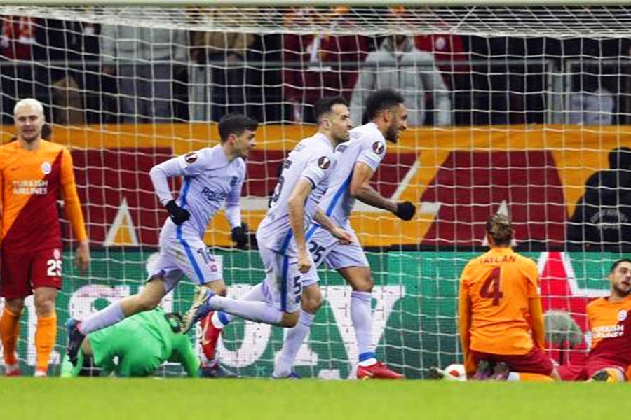 Galatasaray vs FC Barcelona in the Europa League