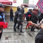 Istanbul, flowers for women on March 8