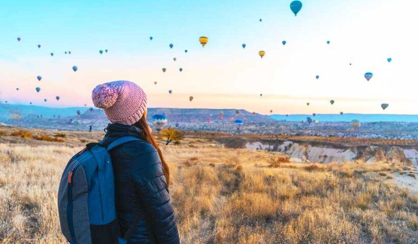 Tourism, Cappadocia in winter