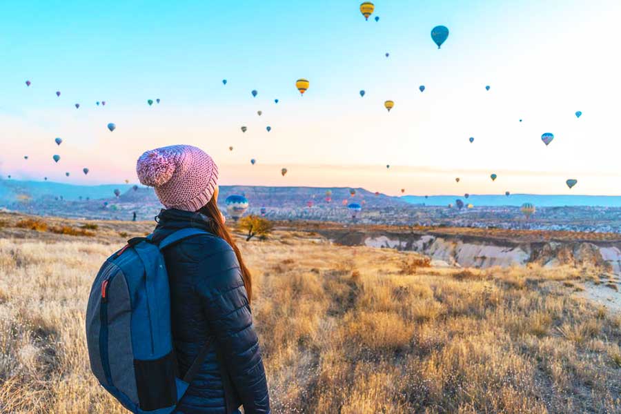 Tourism, Cappadocia in winter