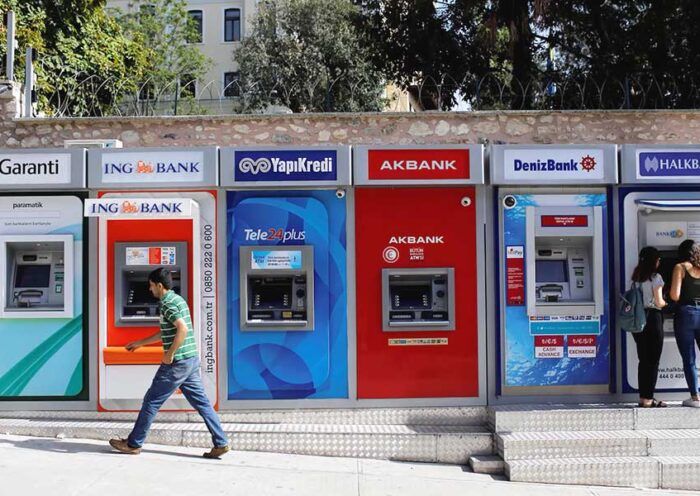 Turkey, banks ATM