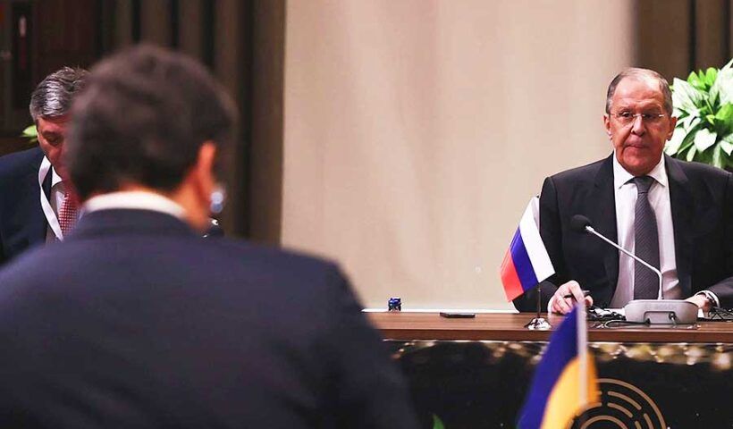 Turkey, meeting of the foreign ministers of Russia and Ukraine