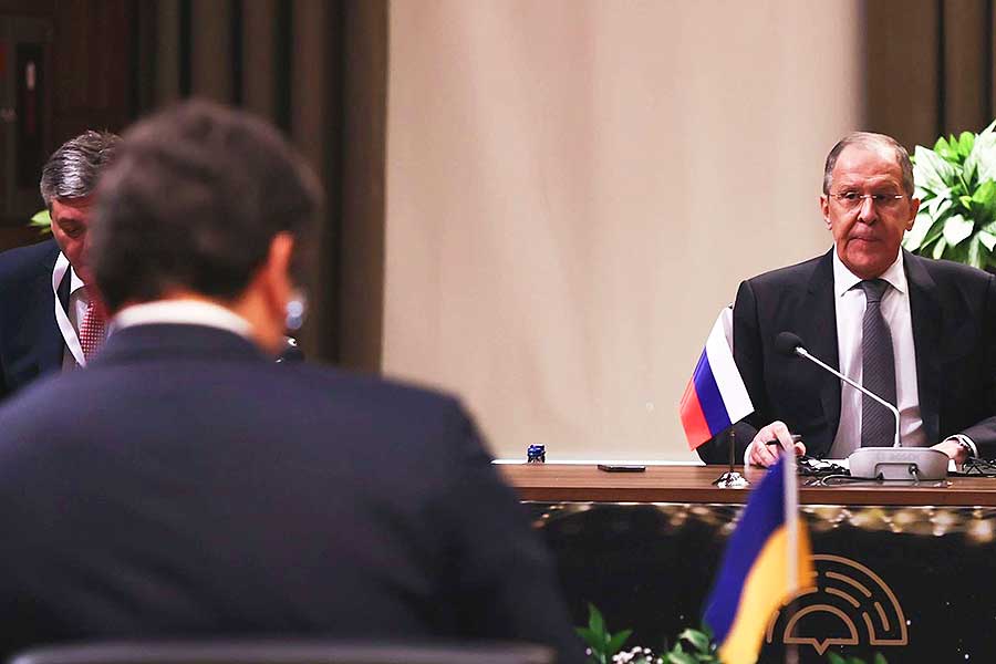 Turkey, meeting of the foreign ministers of Russia and Ukraine