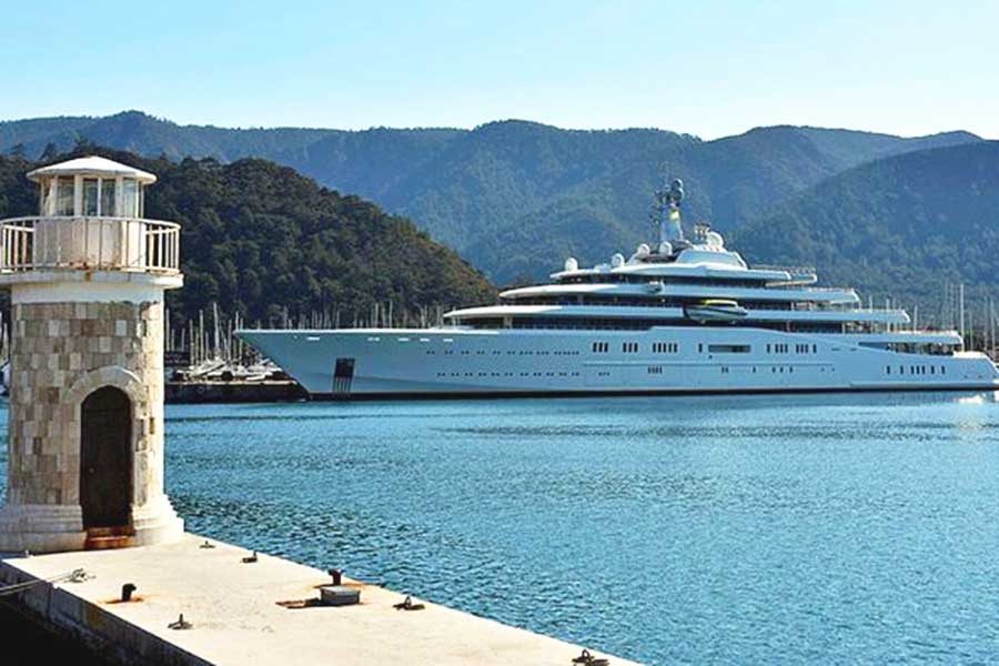 Turkey, Russian oligarch yacht Eclipse