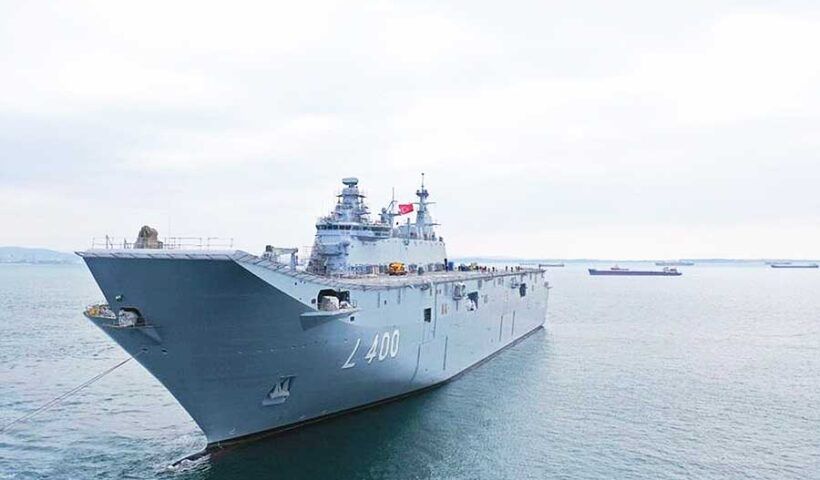 Turkey, Turkish aircraft carrier TCG Anadolu