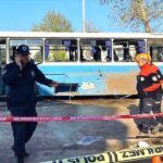 Turkey, attack on a bus in Bursa