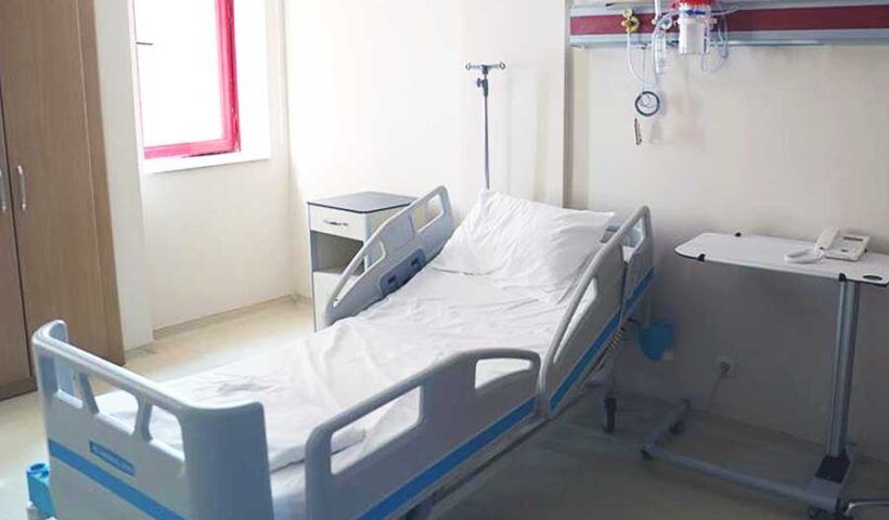 Turkey, hospital bed empty