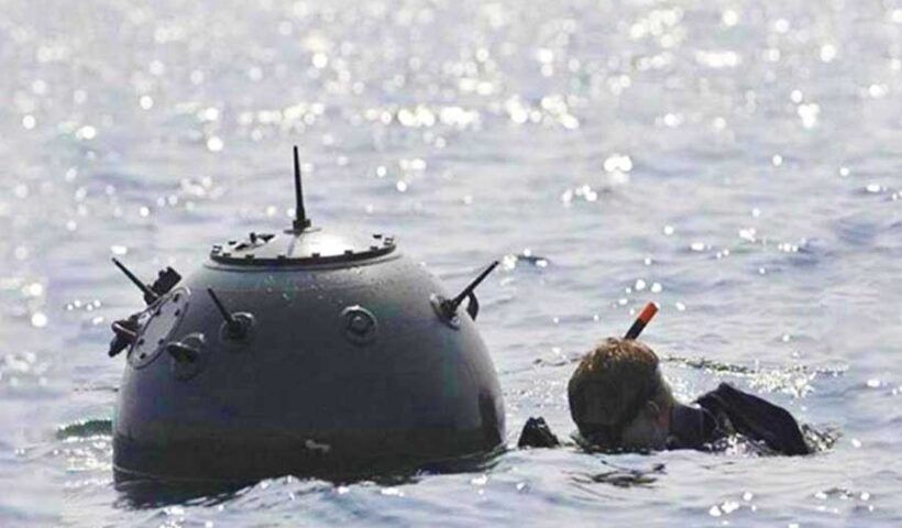 Turkey, mine detected in the Black Sea