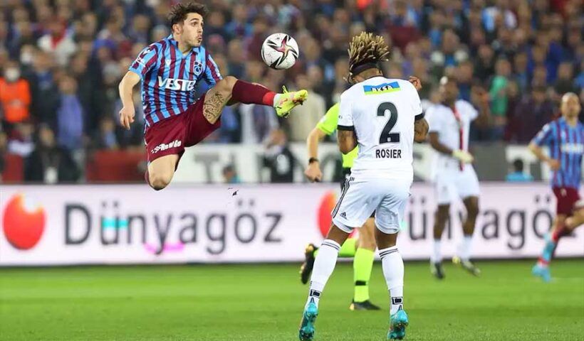 Turkish League, derby Trabzonspor vs. Beşiktaş