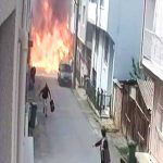 Turquía, impacto de avión en Bursa
