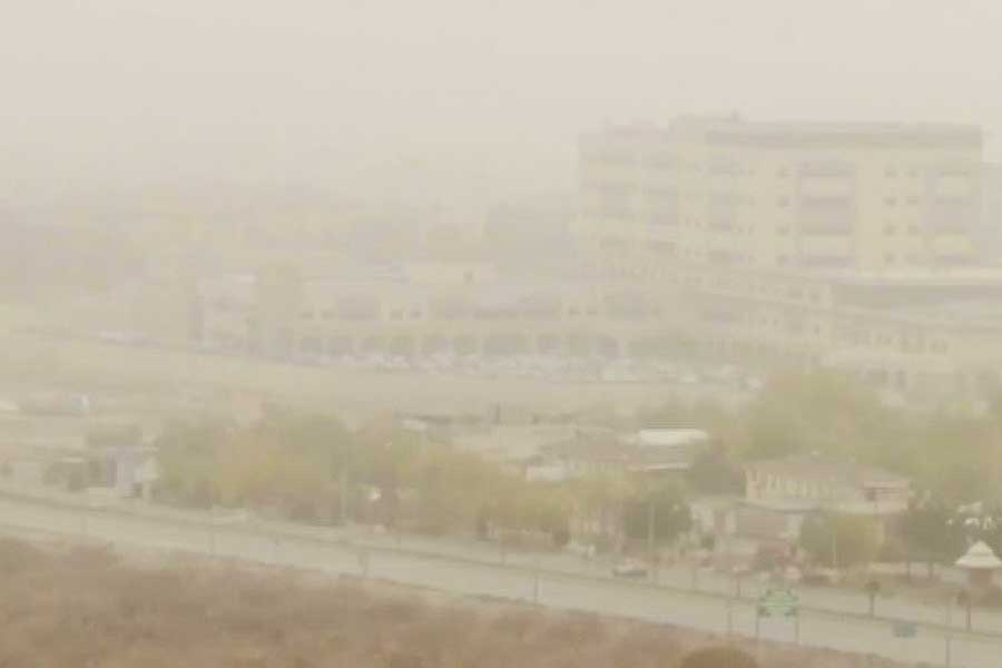 Turquía, tormenta de polvo