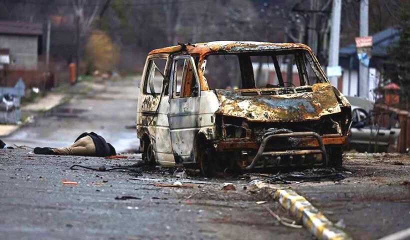 Ukraine, massacre of the Russian army in Bucha