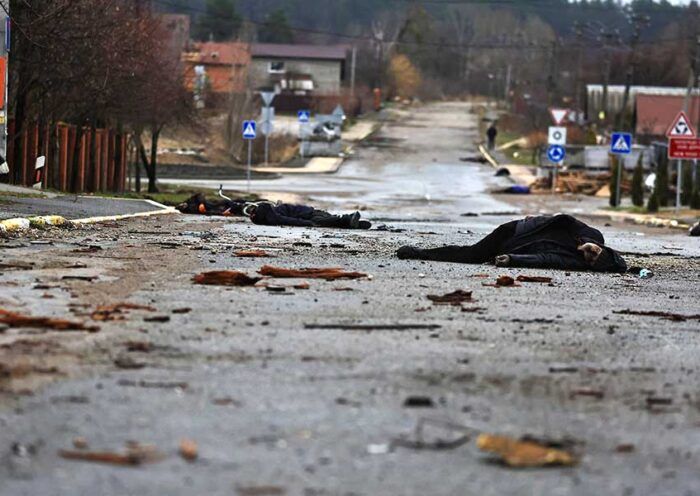 Ukraine, Russian massacre in Bucha