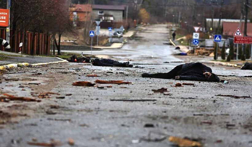 Ukraine, Russian massacre in Bucha